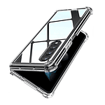 Carcasa Para Samsung Z Fold 4 Transparente Reforzada