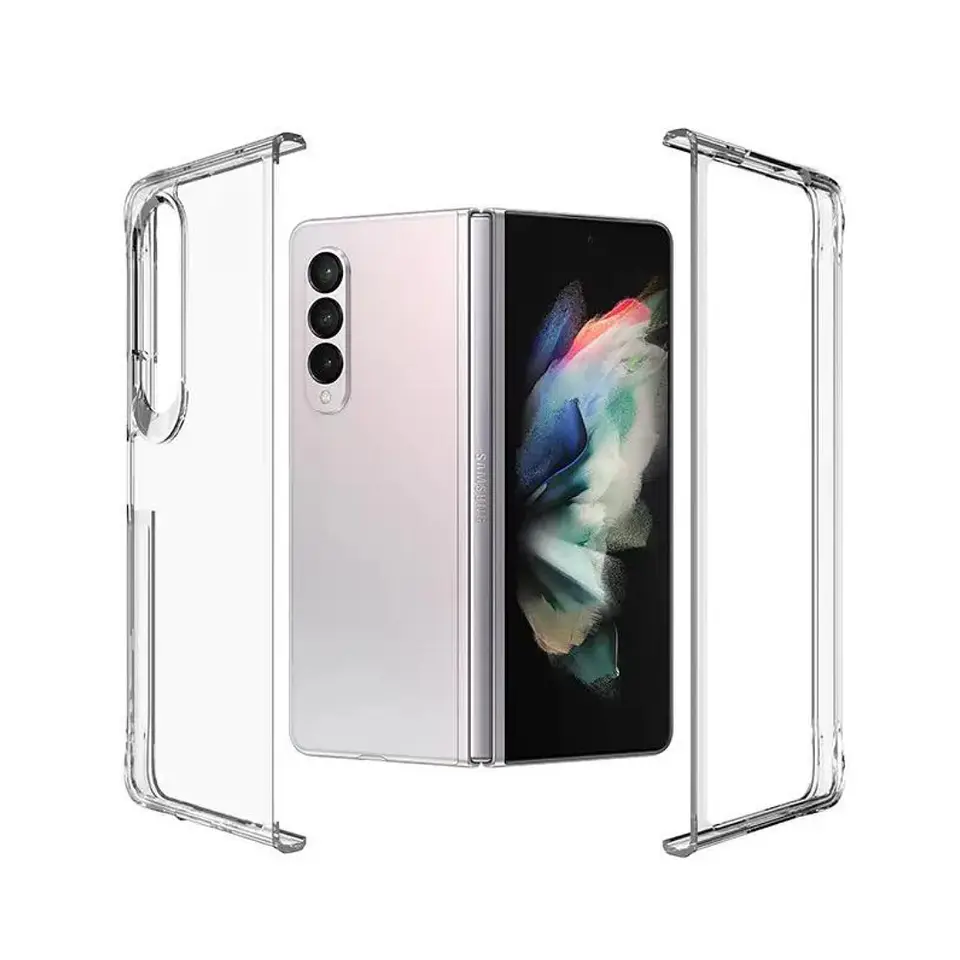Carcasa Transparente Acrílica Para Samsung Z Fold 4 2