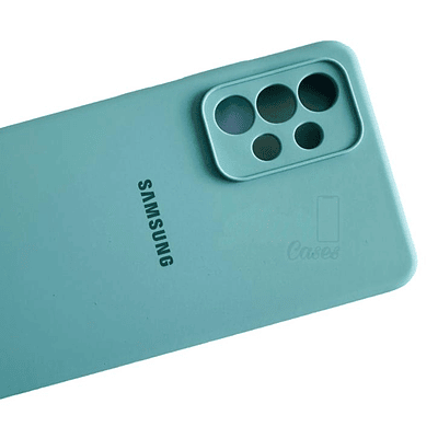 Carcasa Para Samsung A52 - A52s Silicona Color Protección de Cámara