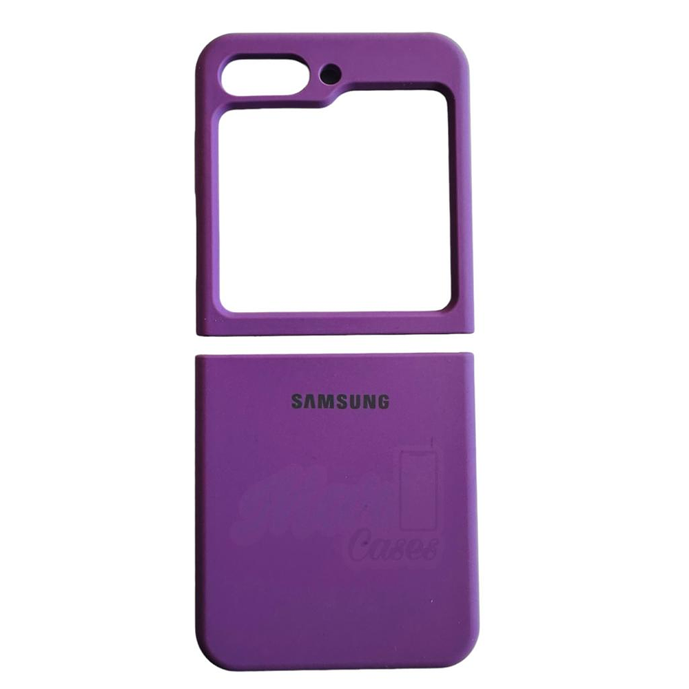 Carcasa Para Samsung Z Flip 5 Silicona Color 