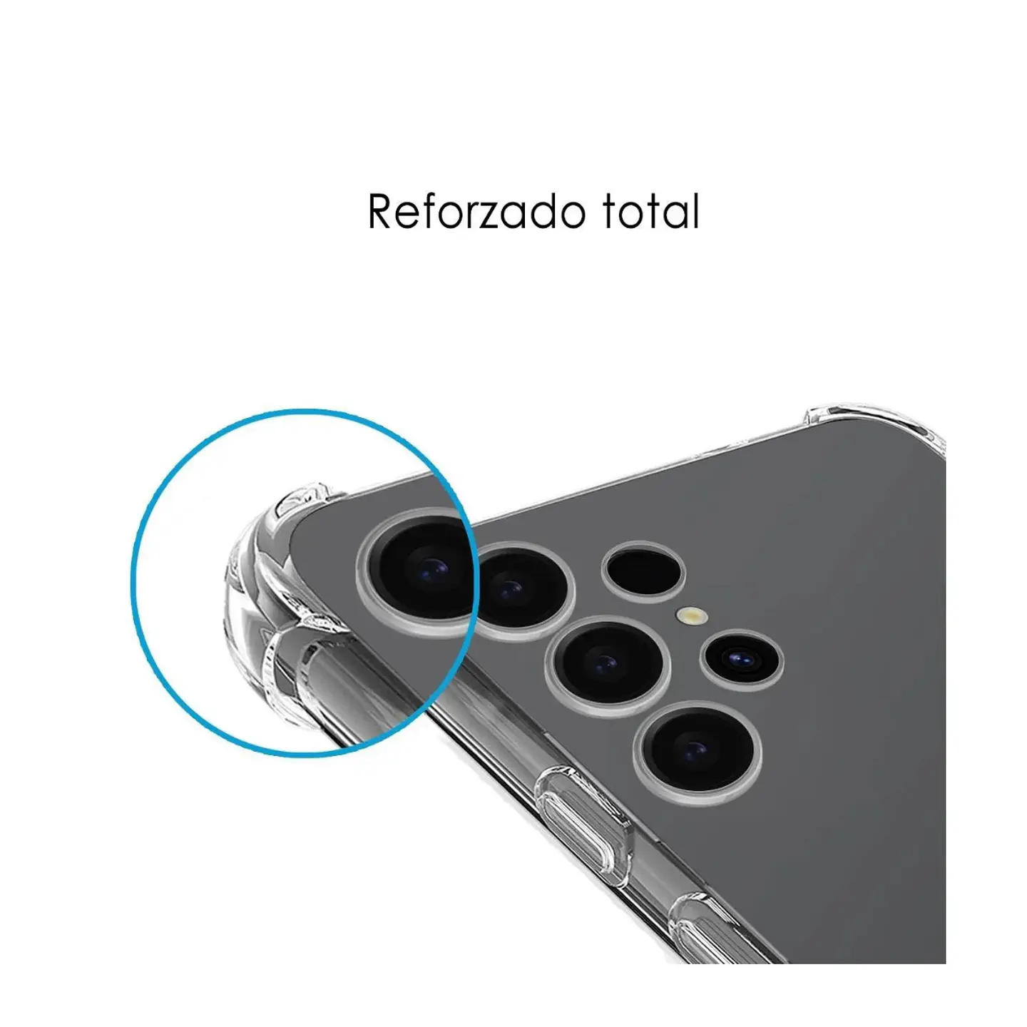 Carcasa Para Samsung S24 Ultra Transparente Reforzada 2