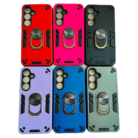 Carcasa Para Samsung S24 Normal Anti Golpes Anillo Colores