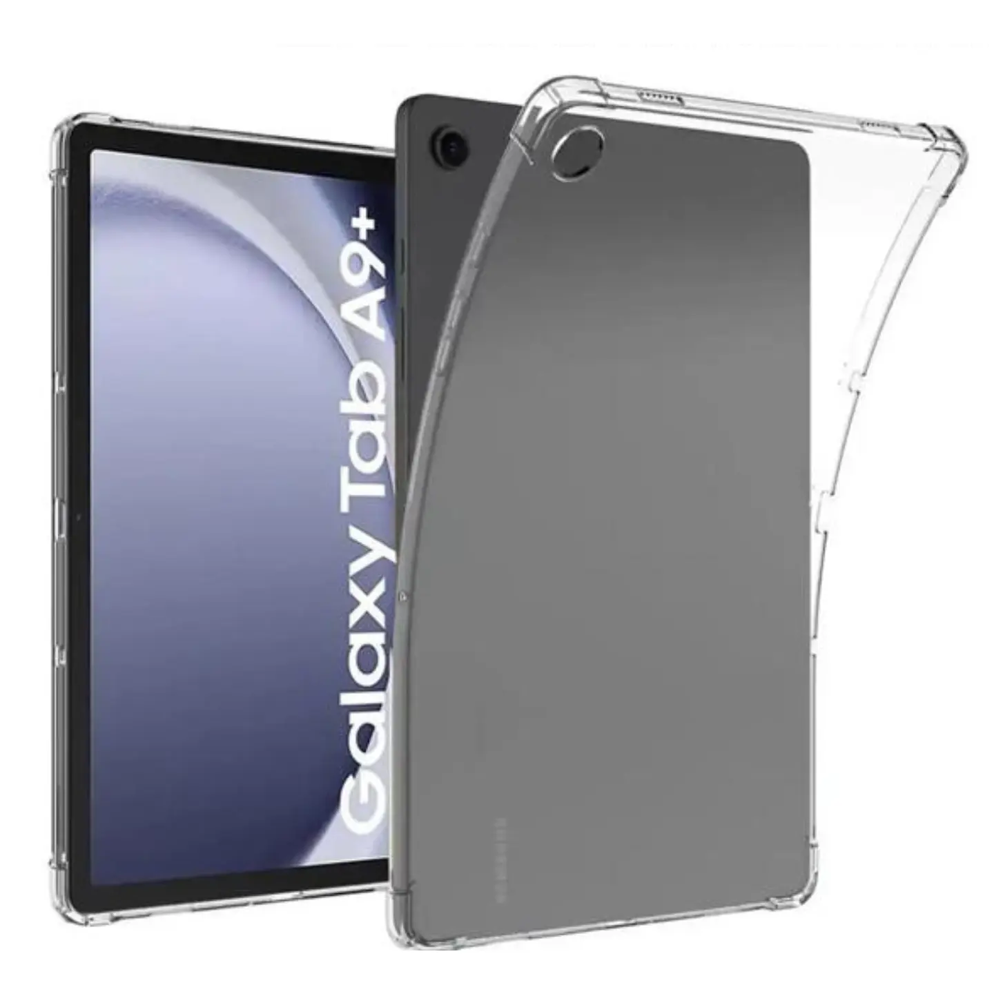 Carcasa Transparente Reforzada Para Tablet Samsung A9+ 11 X210 1