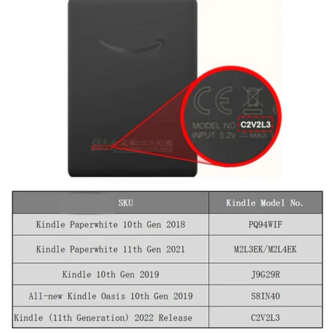 Protector De Pantalla Para Kindle 11th Gene 2022 C2V2L3