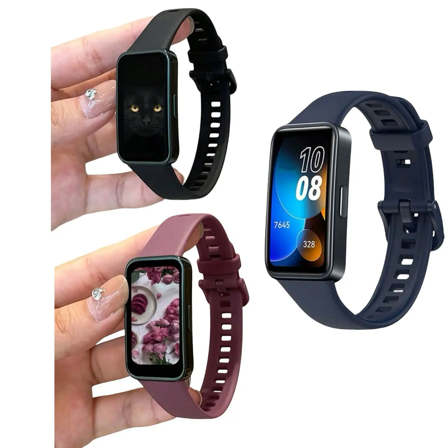 Correa De Repuesto Silicona Para Huawei Honor Band 8 1