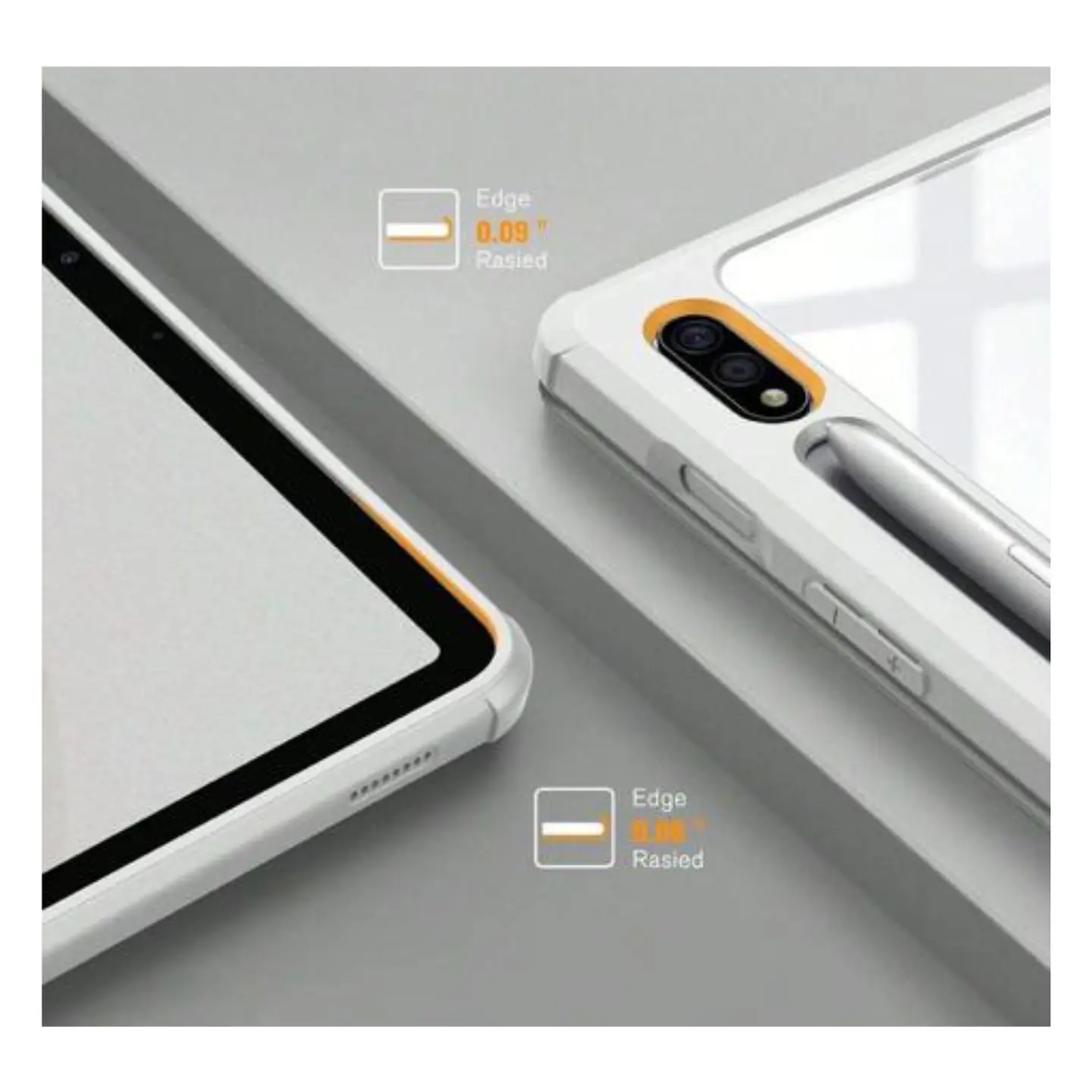 Funda Smart Cover Clear Para Tablet Samsung S9 Fe 10.9 8