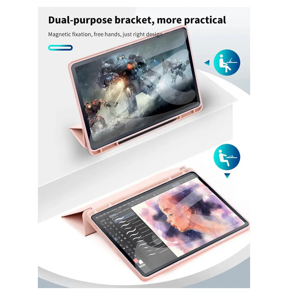 Funda Carcasa Smart Cover Con Ranura Para Samsung Tab S9 11 4
