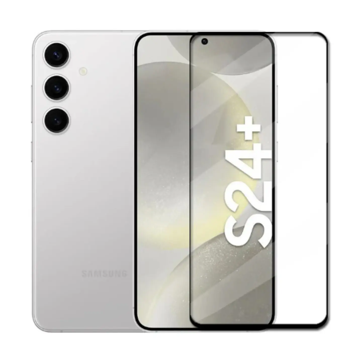 Mica Lámina Vidrio Templado Completa Para Samsung S24 Plus 1
