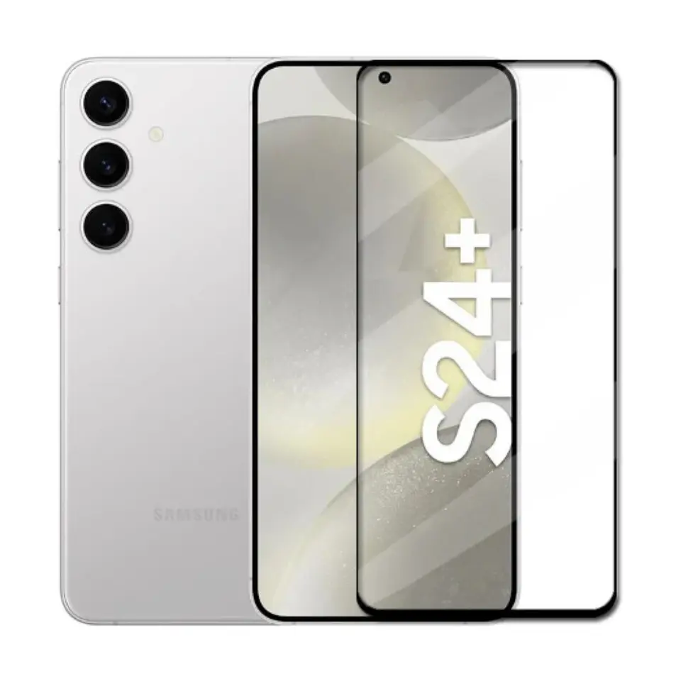 Mica Lámina Vidrio Templado Completa Para Samsung S24 Plus 1
