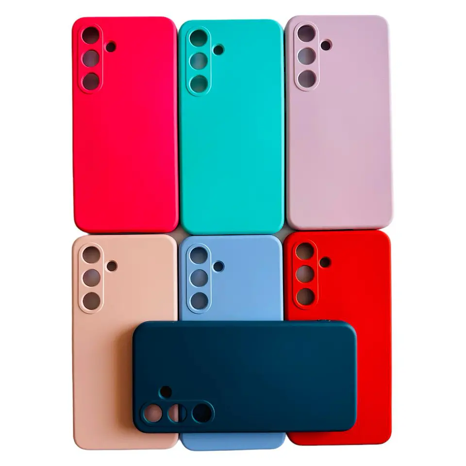 Carcasa Funda Para Samsung S24 Plus Silicona Color 1