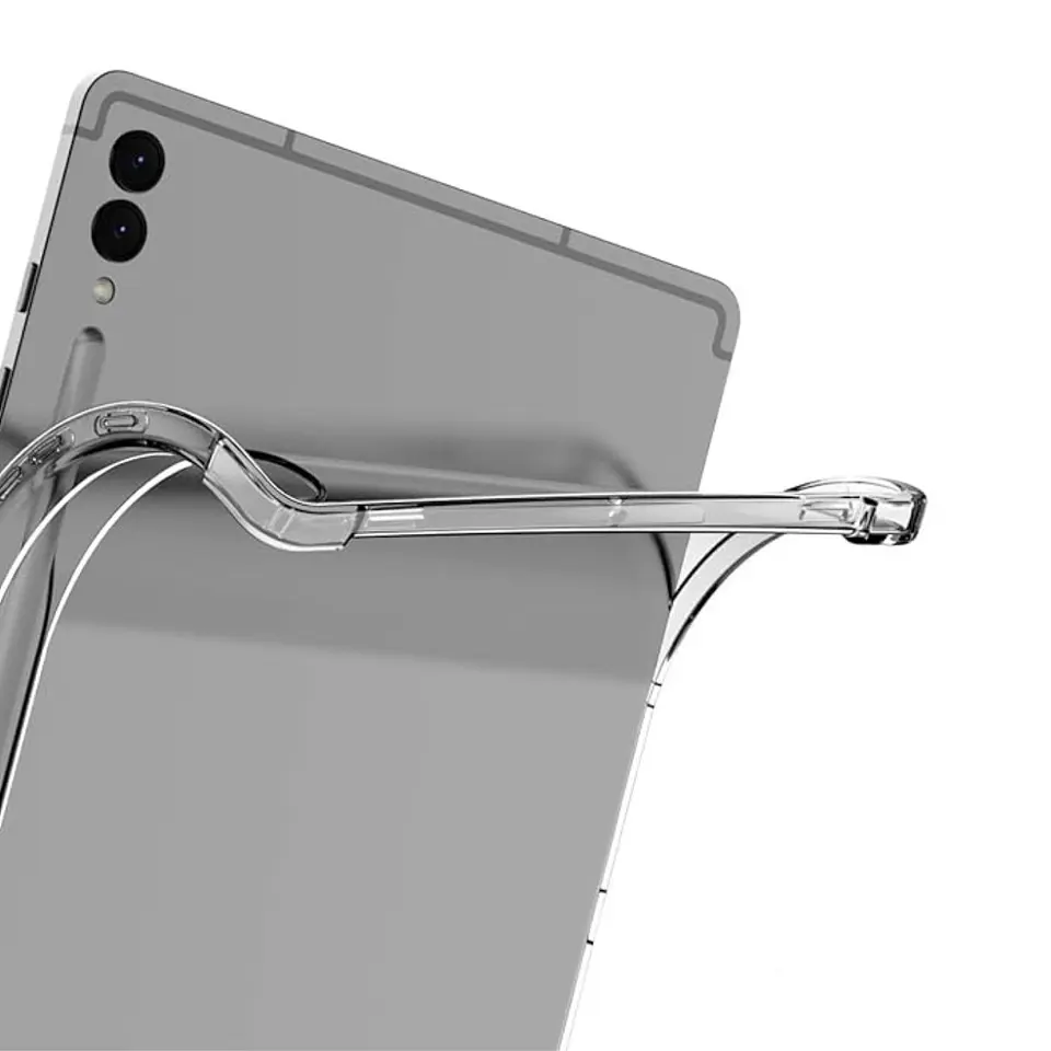 Carcasa Transparente Para Samsung Tab S9 Plus/ S9 Fe+ 12.4 Reforzada 2