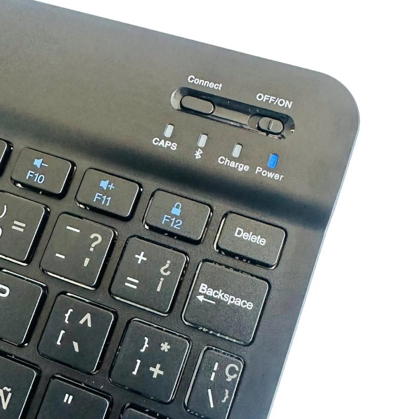 Funda Con Teclado Negro Para Samsung S9/S9 Fe 10.9 Español 3