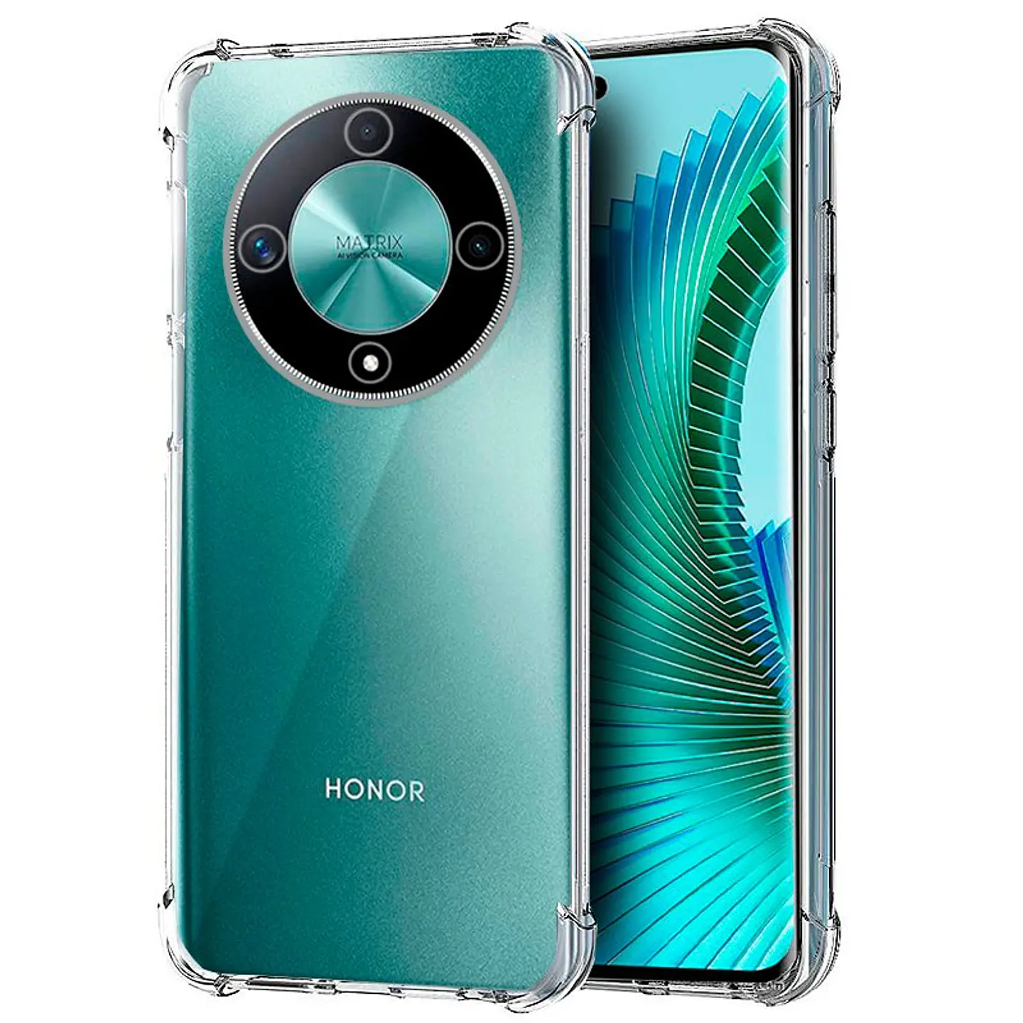 Carcasa Transparente Reforzada Para Honor Magic6 Lite 2