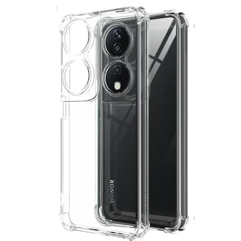 Carcasa Transparente Reforzada Para Honor X7b