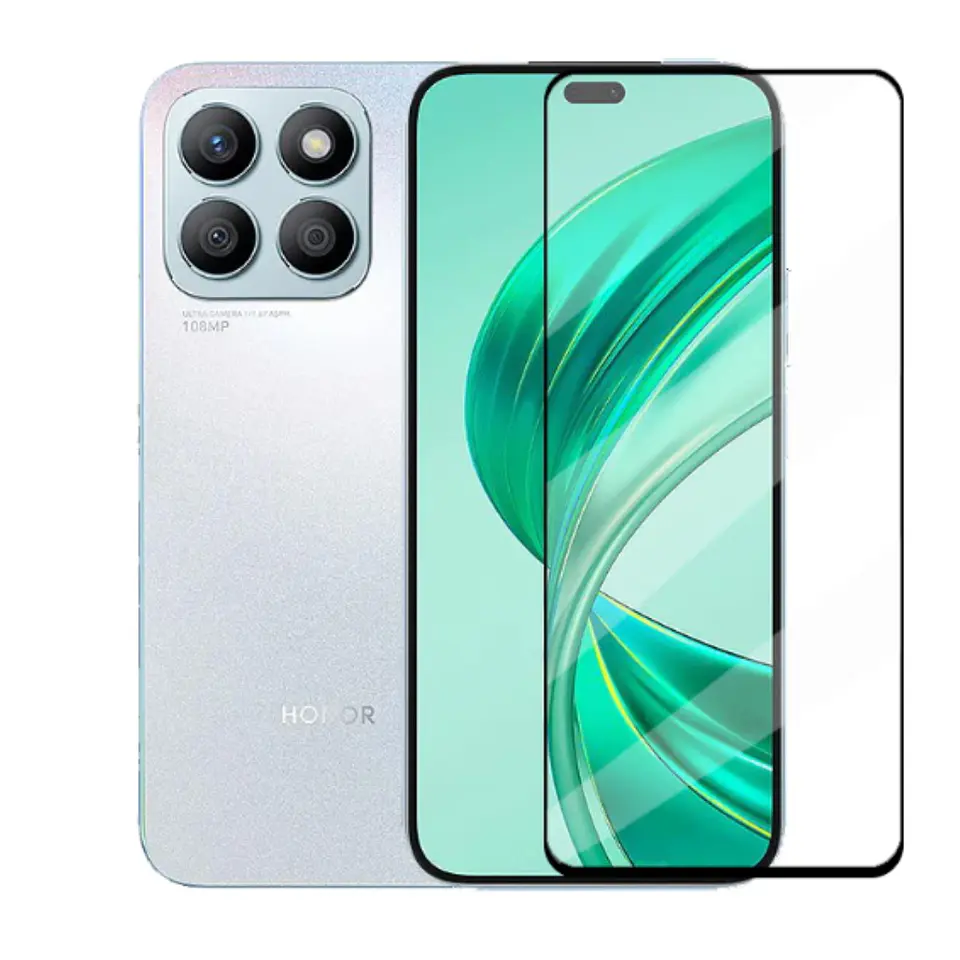 Mica Lámina Vidrio Templado Completa Para Honor X8b 4g 1