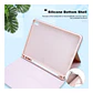 Funda Con Teclado Rosado Para iPad Air 6 11 2024 M2 Español - Miniatura 2