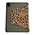 Carcasa Smart Cover 360 Para iPad Air 6 11 M2 2024 Diseño Leopardo