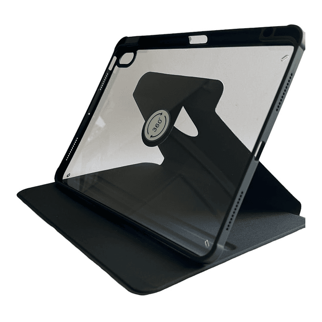 Carcasa Smart Cover 360 Para iPad Air 6 11 M2 2024 Diseño Leopardo
