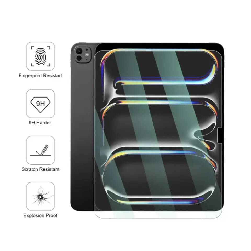 Lámina Mica Vidrio Templado Para iPad Air 13 M2 2024 1