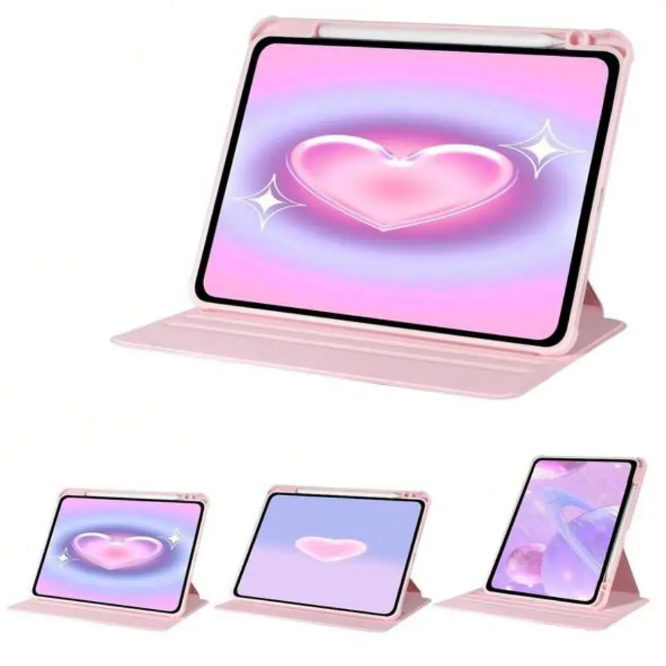 Carcasa Smart Cover Clear 360 Para iPad Pro 13 M4 2024 5