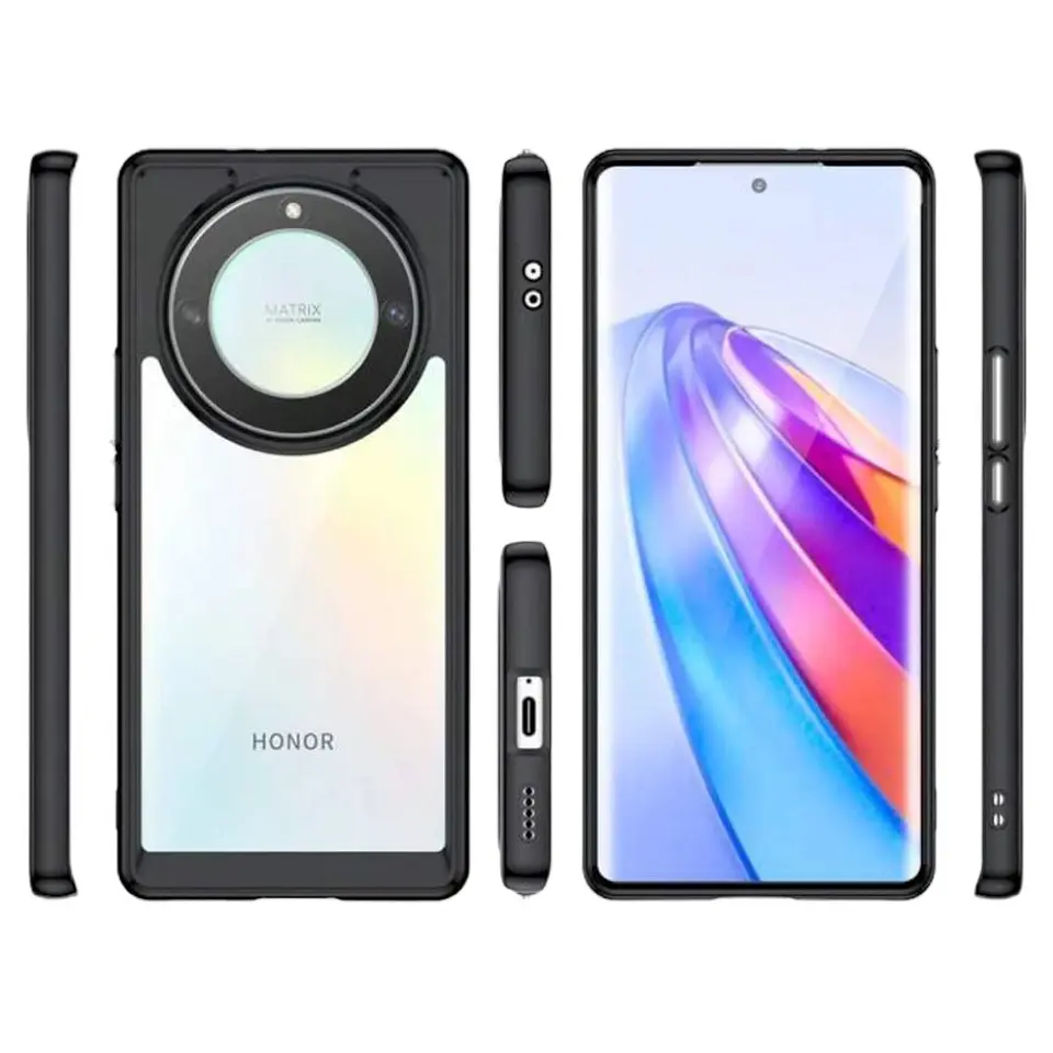 Carcasa Transparente Para Honor 90 Smart Silicona 4