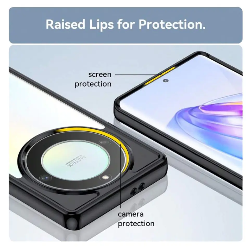 Carcasa Transparente Para Honor 90 Smart Silicona 5
