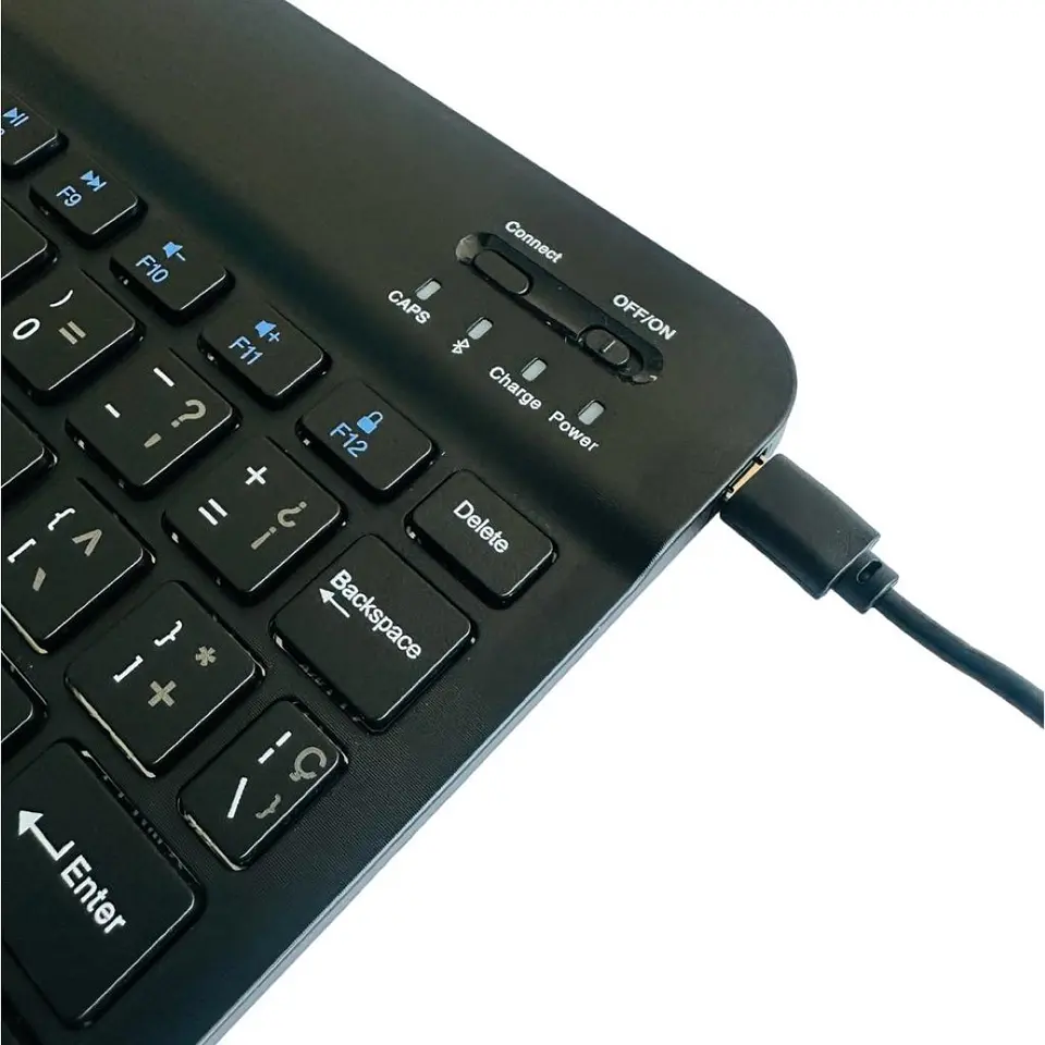 Funda Con Teclado Negro Para iPad Air 13 M2 Español 10
