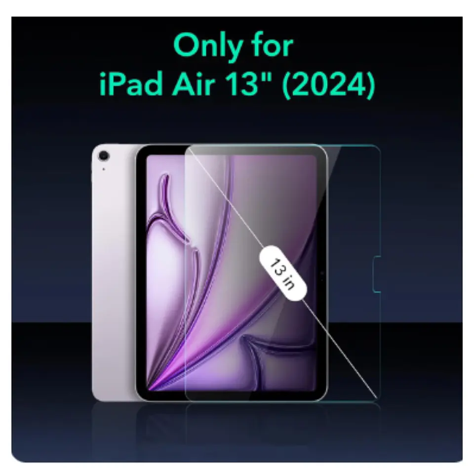 Funda Con Teclado Negro Para iPad Air 13 M2 Español 11