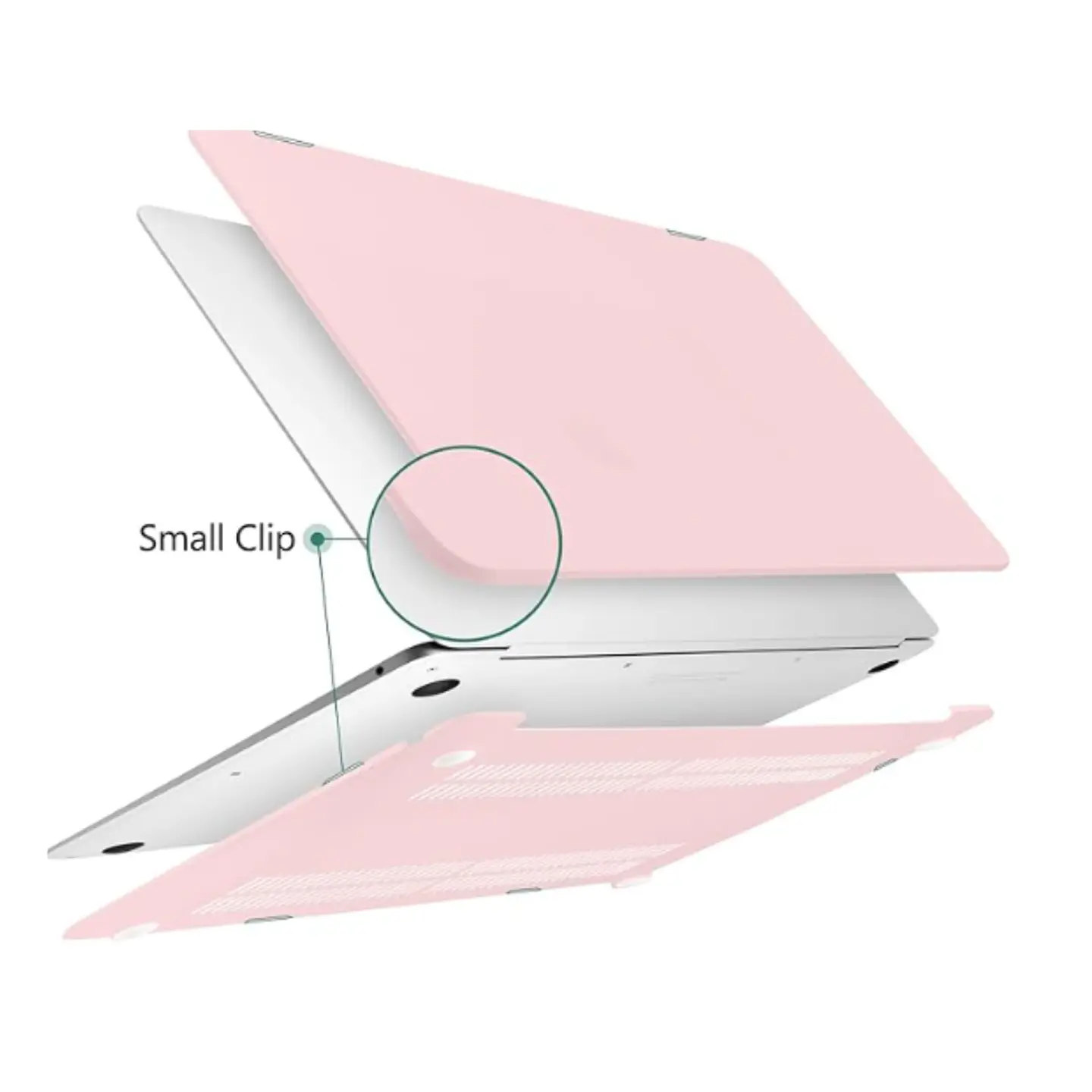Carcasa Para Macbook Air 15 M2 2023 A2941 Rosado 5