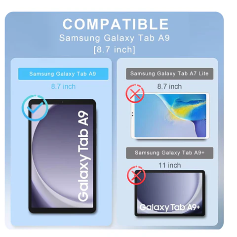 Lámina Mica Vidrio Templado Para Tablet Samsung A9 8.7 X110