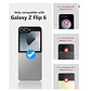 Carcasa Para Samsung Z Flip 6 Transparente Con Bisagra - Miniatura 5