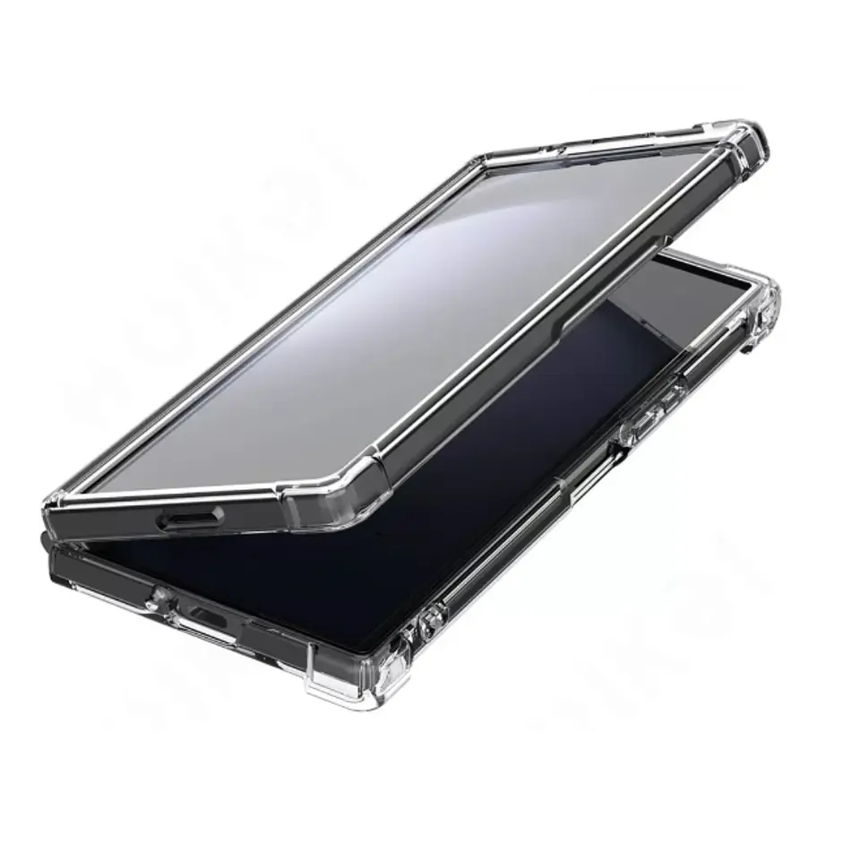 Carcasa Para Samsung Z Fold 6 Transparente Reforzada 3