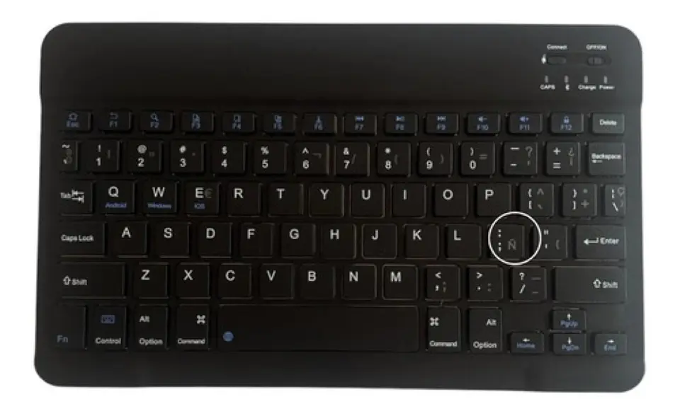 Funda Con Teclado Negro Para Tablet Xiaomi Redmi Pad Se 11