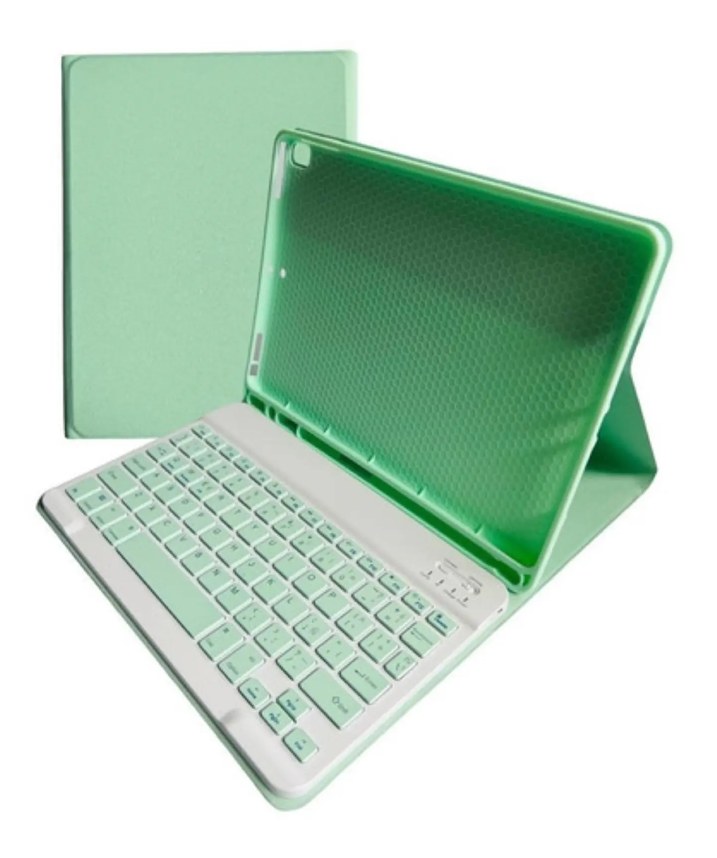 Funda + Teclado Verde Agua iPad Air 3 10.5