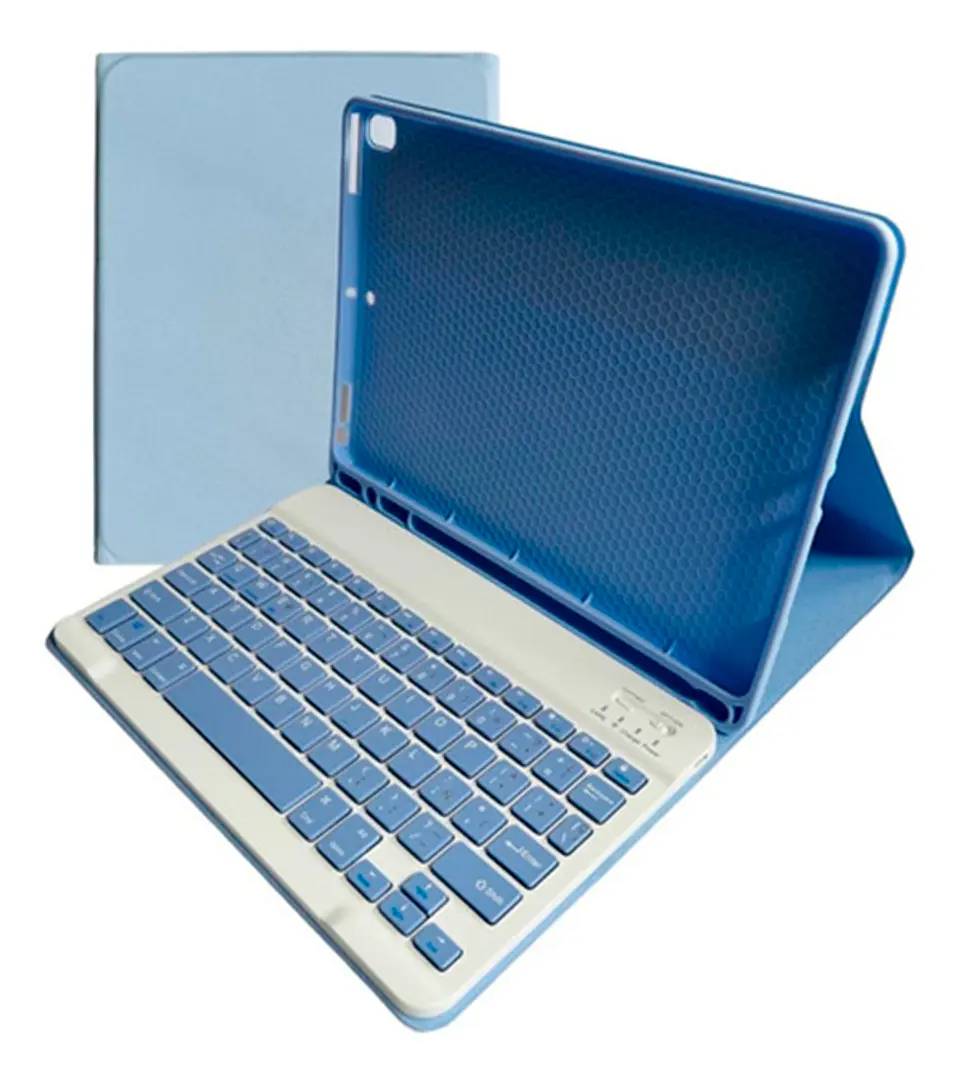Funda + Teclado Lila iPad 7ma/8va/9na Gen 10.2