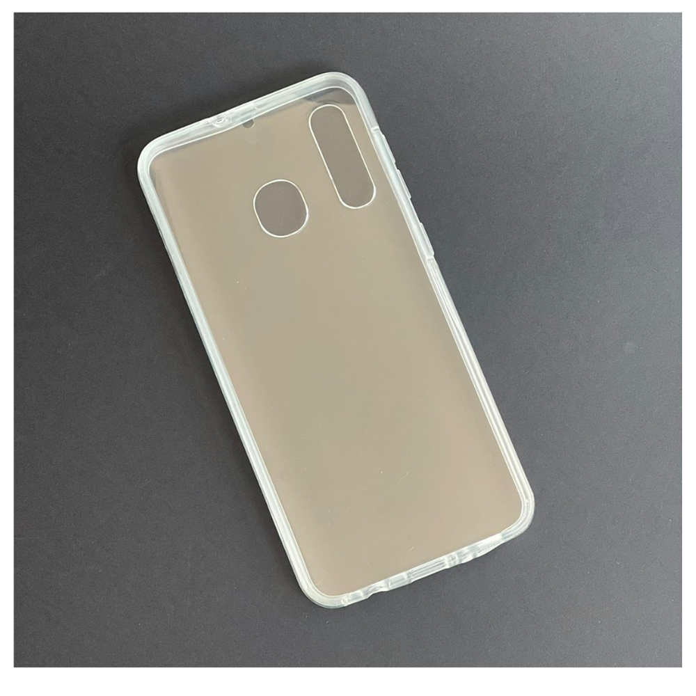 Carcasa 360 Grados Para Samsung A20/ A30 Normal Transparente