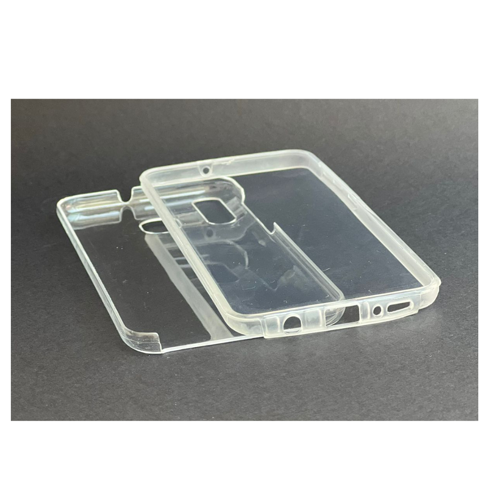 Carcasa 360 Grados Para Samsung A20/ A30 Normal Transparente