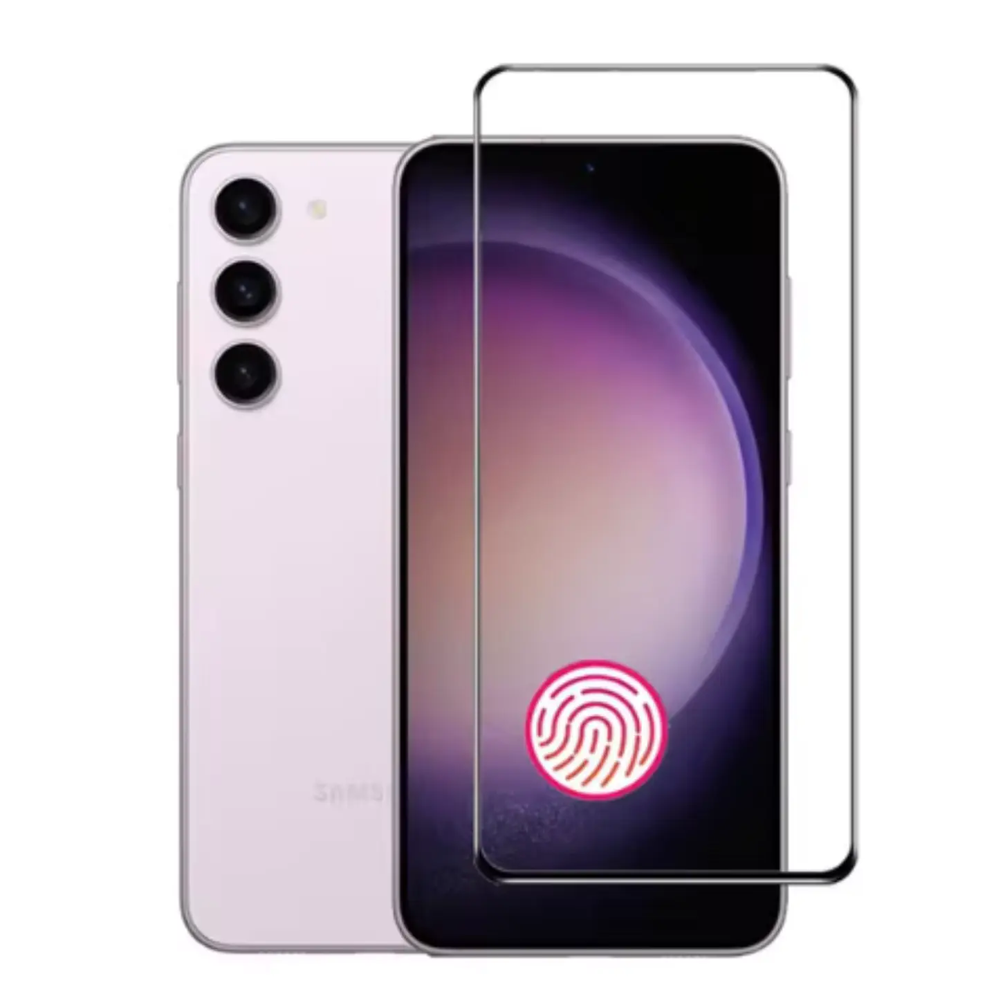 Mica Lámina Vidrio Templado Completa Para Samsung S21 Normal 1