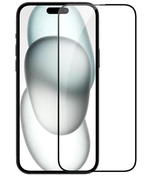 Mica Lámina Vidrio Templado Completa Para iPhone 16 Plus
