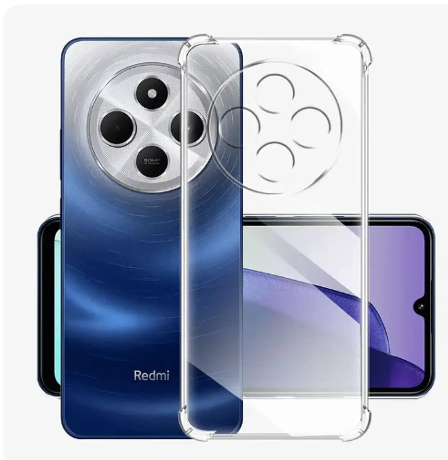 Carcasa Funda Para Xiaomi 14c 4g Transparente Reforzada 2