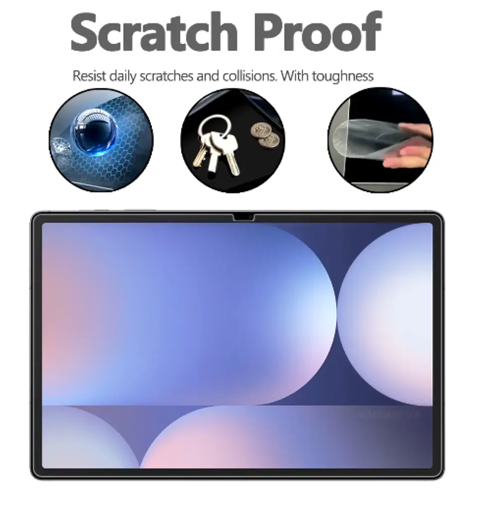 Mica Lámina De Vidrio Templado Para Samsung Tab S10 Plus 2