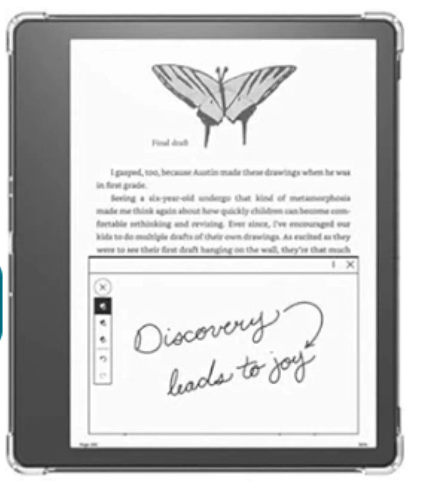 Funda Transparente Reforzada Para Amazon Kindle Scribe 10.2