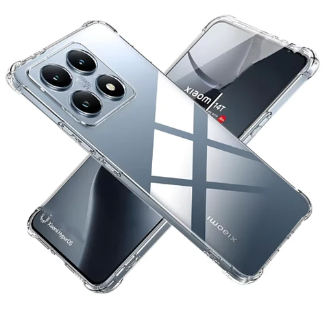 Carcasa Para Xiaomi 14T 5g Transparente Reforzada