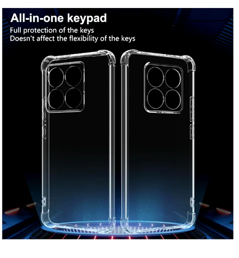 Carcasa Para Xiaomi 14T 5g Transparente Reforzada