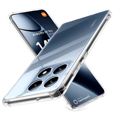 Carcasa Para Xiaomi 14T Pro 5g Transparente Reforzada