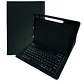 Funda Con Teclado Negro Para Tab Samsung S10 Plus 12.4