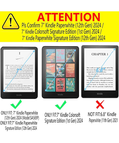 Protector De Pantalla Para Kindle Paperwhite 12th Gen 2024