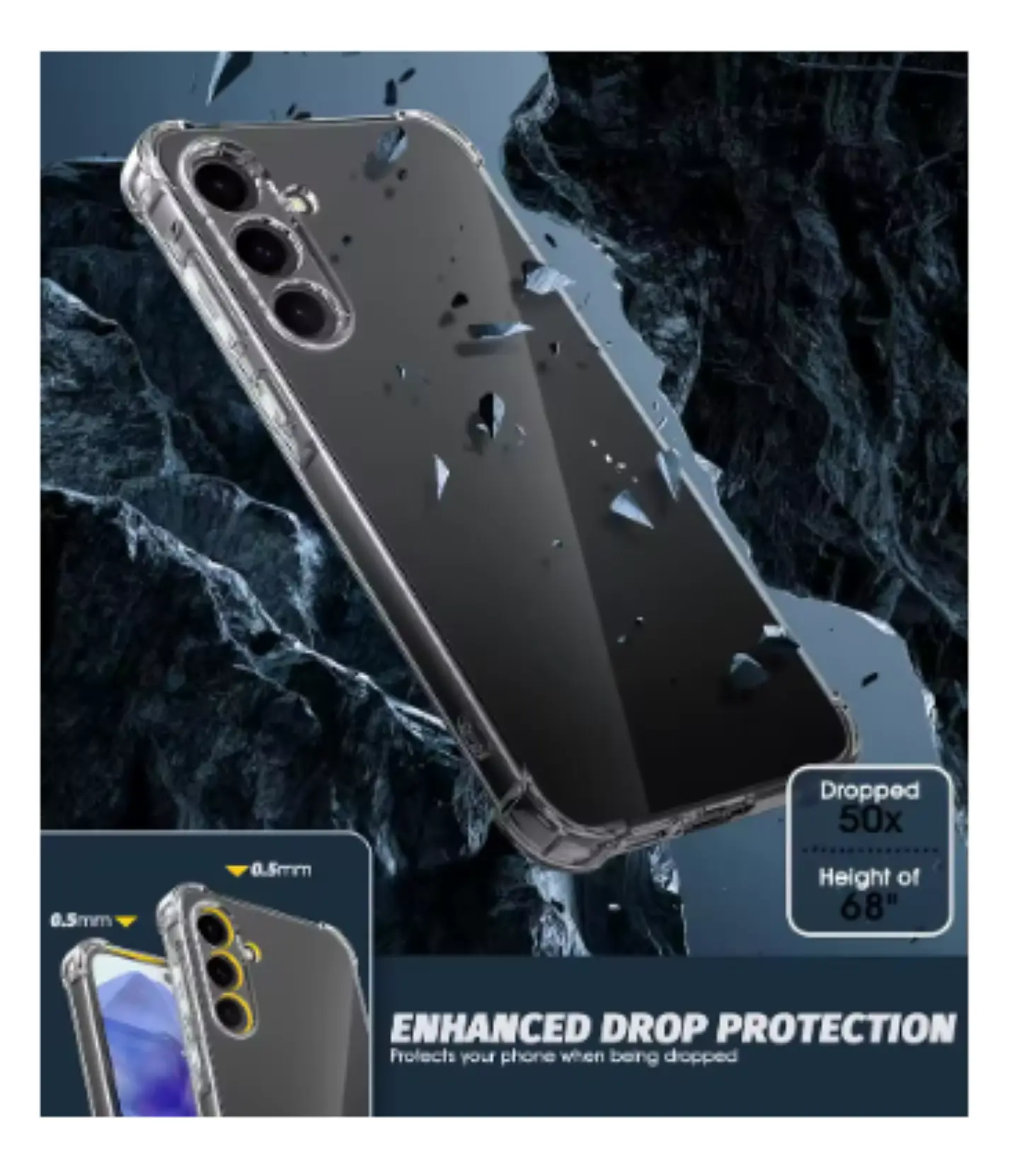 Carcasa Para Samsung S25 Plus Transparente Reforzada 2