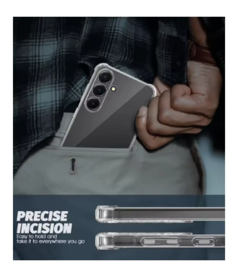 Carcasa Para Samsung S25 Plus Transparente Reforzada 3