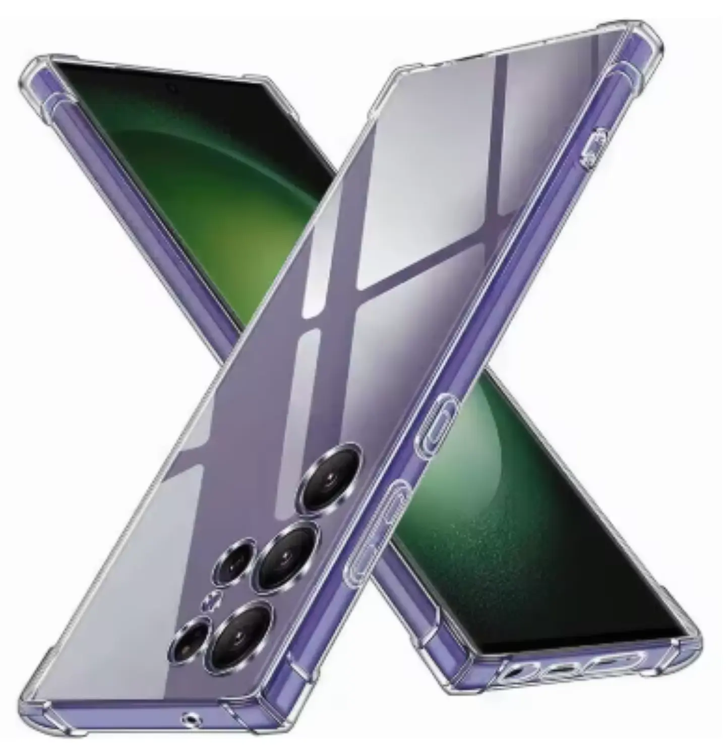Carcasa Para Samsung S25 Ultra Transparente Reforzada 1